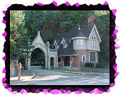 The main entrance to McKeesport - Versailles Cemetery just behind McKeesport Hospital.